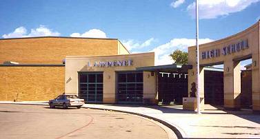 Die Lawrence High School (LHS) in Kansas